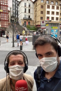 Maite Jiménez Ochoa de Alda entrevistada por Jon Bilbao